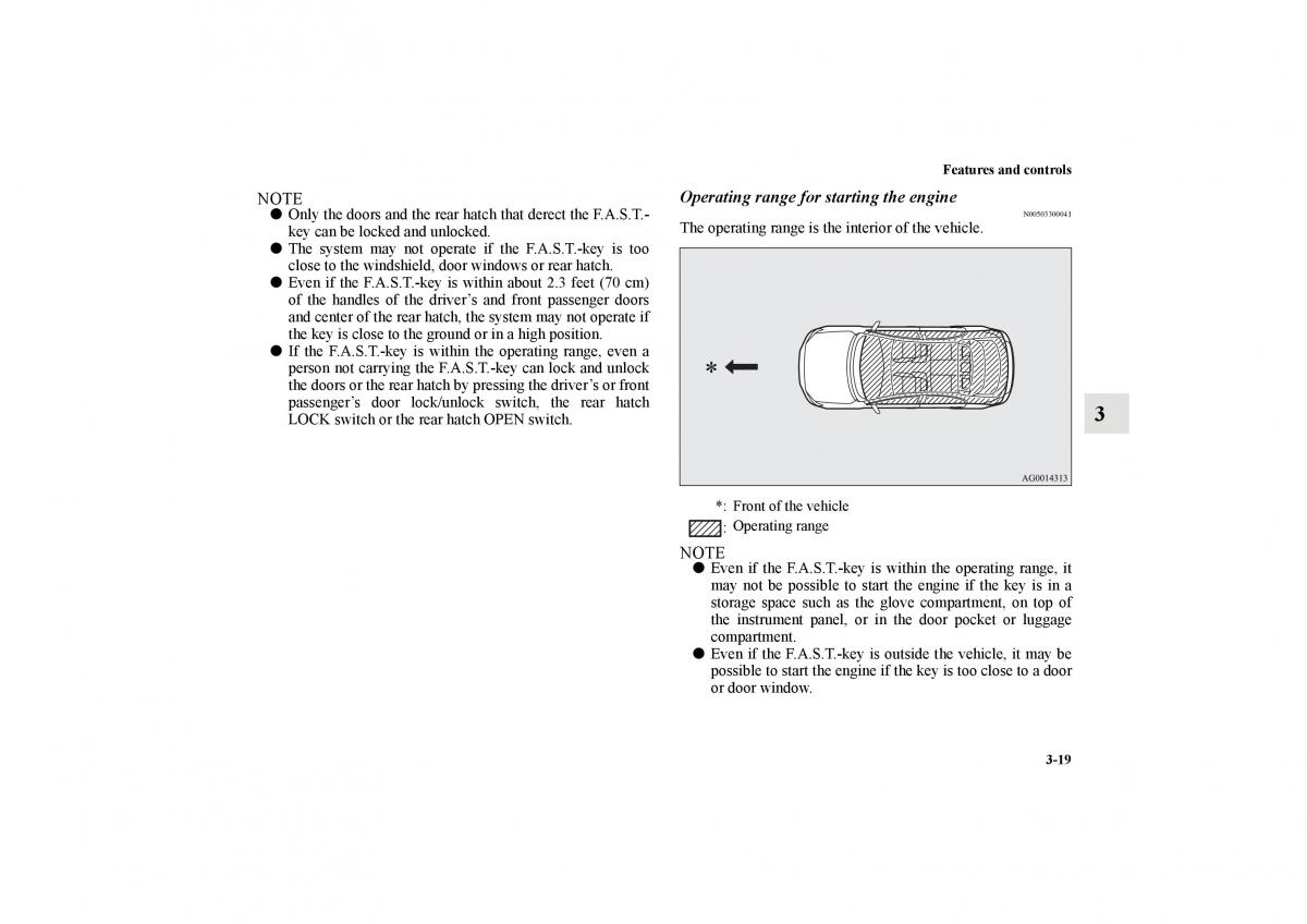 Mitsubishi Lancer Sportback VIII 8 owners manual / page 112