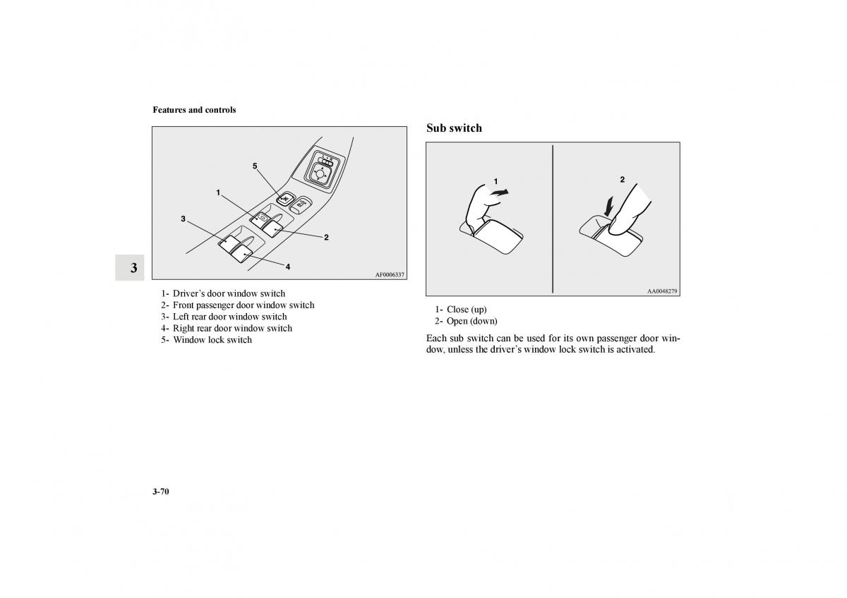 Mitsubishi Lancer Sportback VIII 8 owners manual / page 163