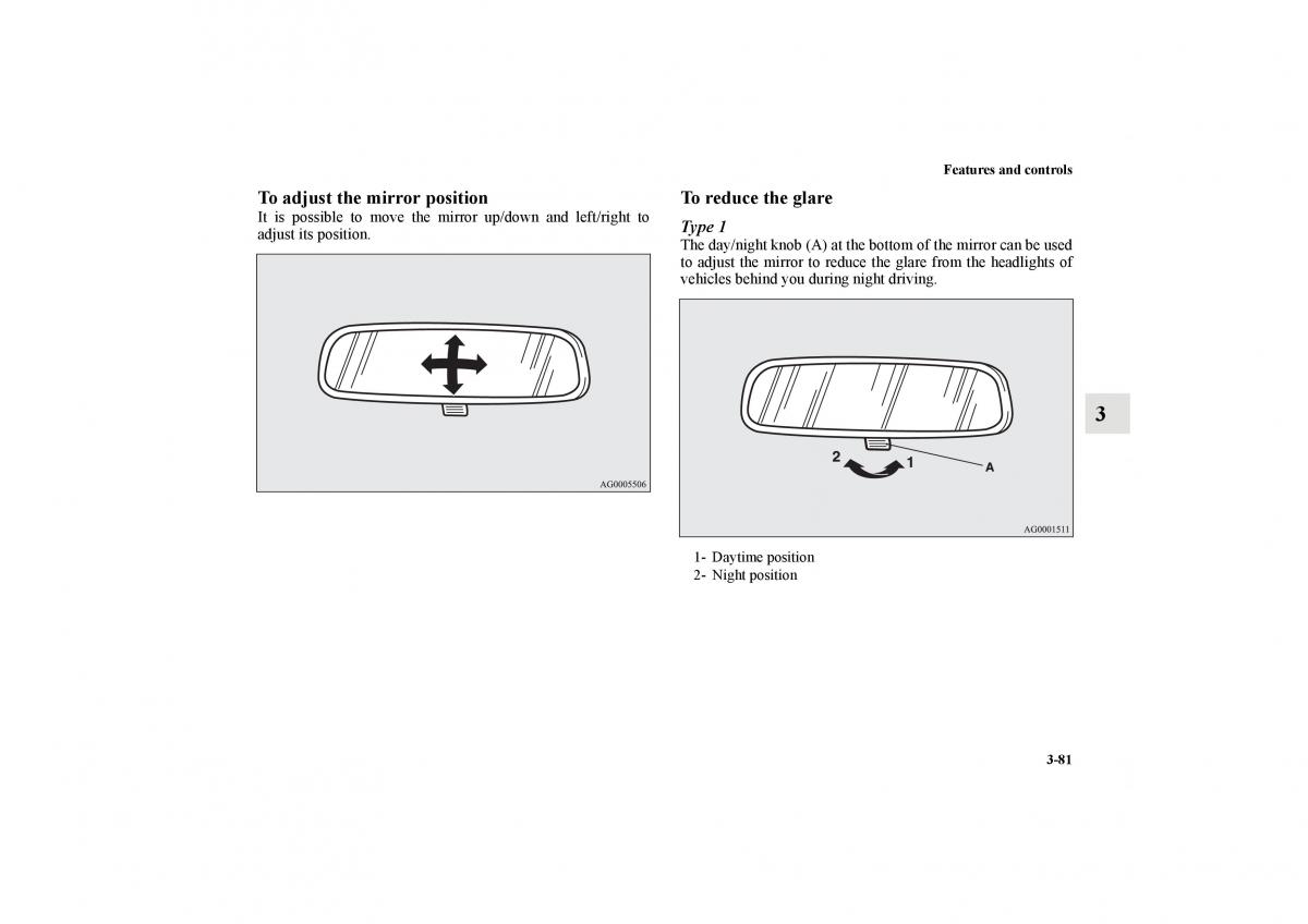 Mitsubishi Lancer Sportback VIII 8 owners manual / page 174