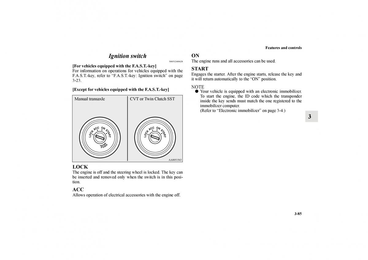 Mitsubishi Lancer Sportback VIII 8 owners manual / page 178