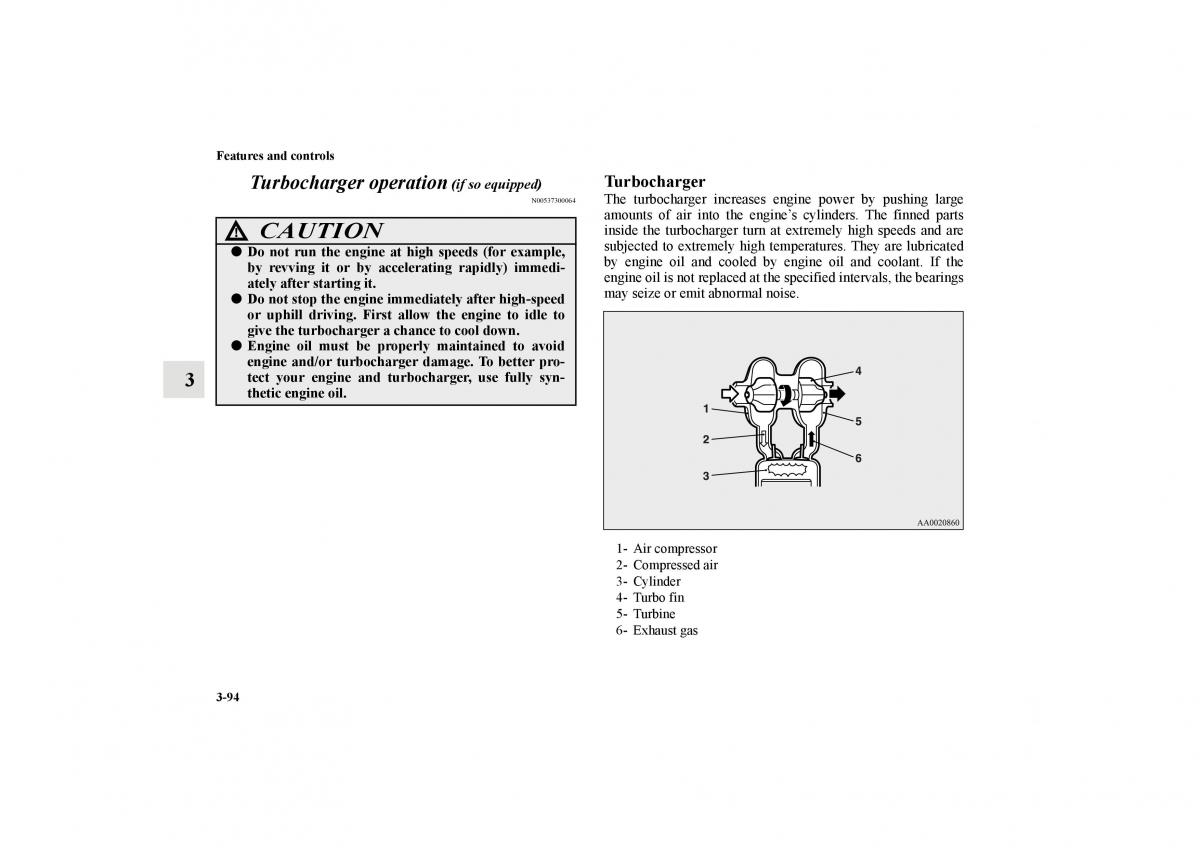 Mitsubishi Lancer Sportback VIII 8 owners manual / page 187