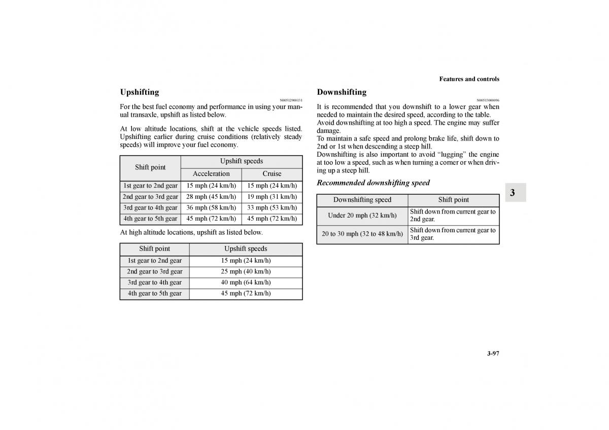 Mitsubishi Lancer Sportback VIII 8 owners manual / page 190