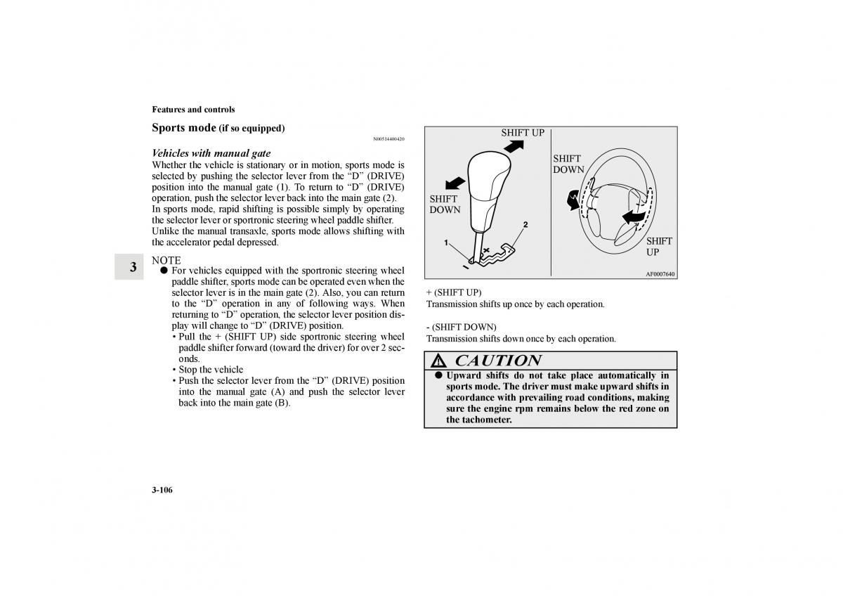 Mitsubishi Lancer Sportback VIII 8 owners manual / page 199