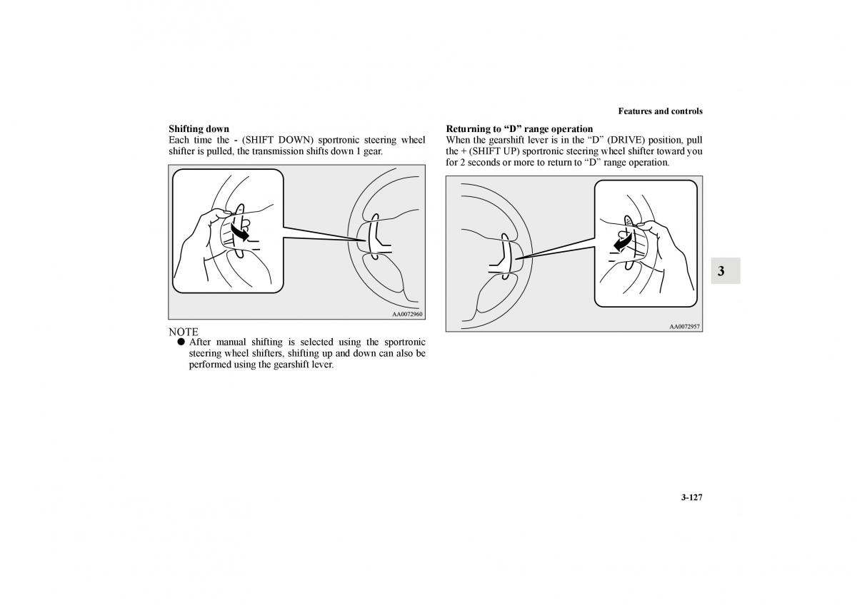 Mitsubishi Lancer Sportback VIII 8 owners manual / page 220