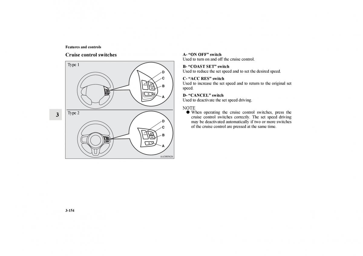 Mitsubishi Lancer Sportback VIII 8 owners manual / page 247