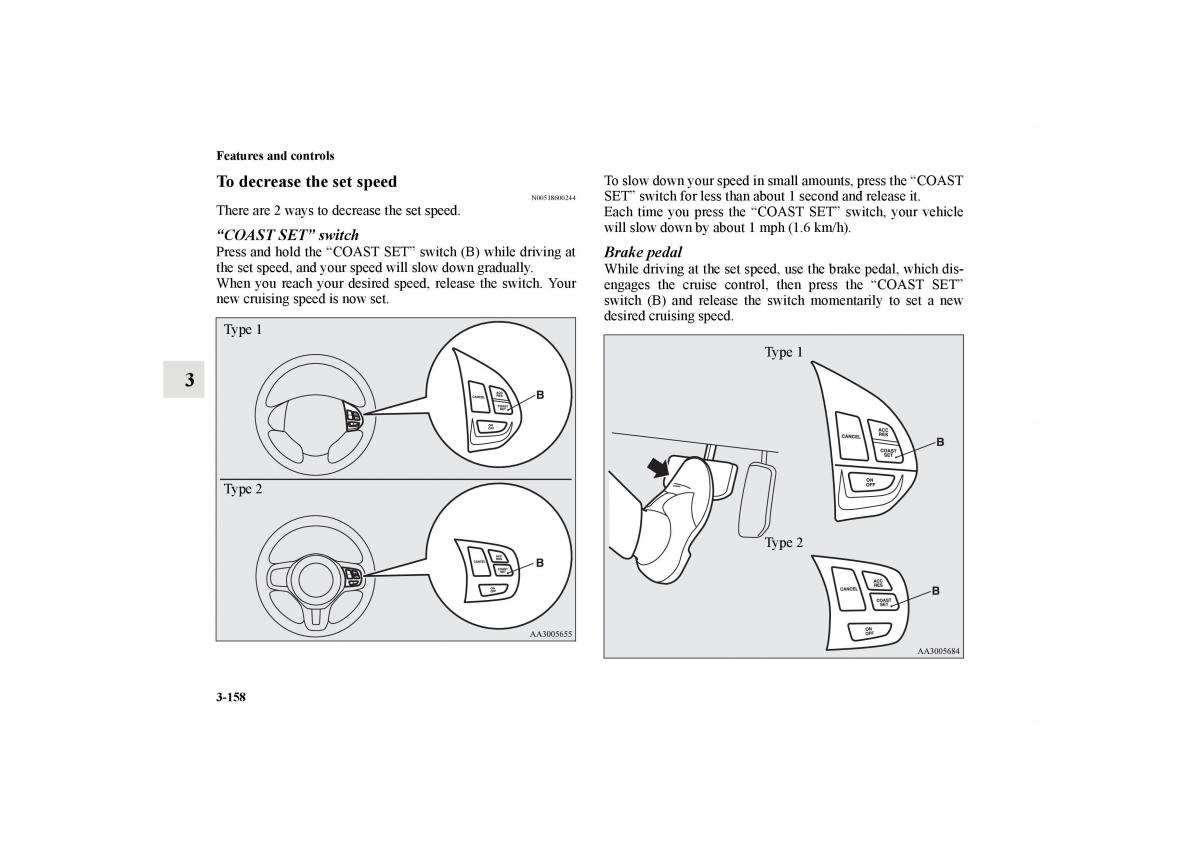 Mitsubishi Lancer Sportback VIII 8 owners manual / page 251