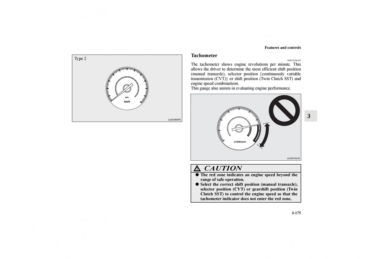 Mitsubishi Lancer Sportback VIII 8 owners manual / page 268