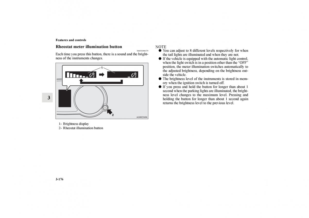 Mitsubishi Lancer Sportback VIII 8 owners manual / page 269