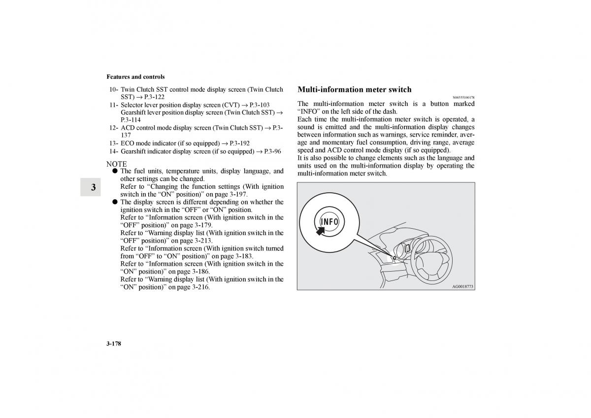 Mitsubishi Lancer Sportback VIII 8 owners manual / page 271