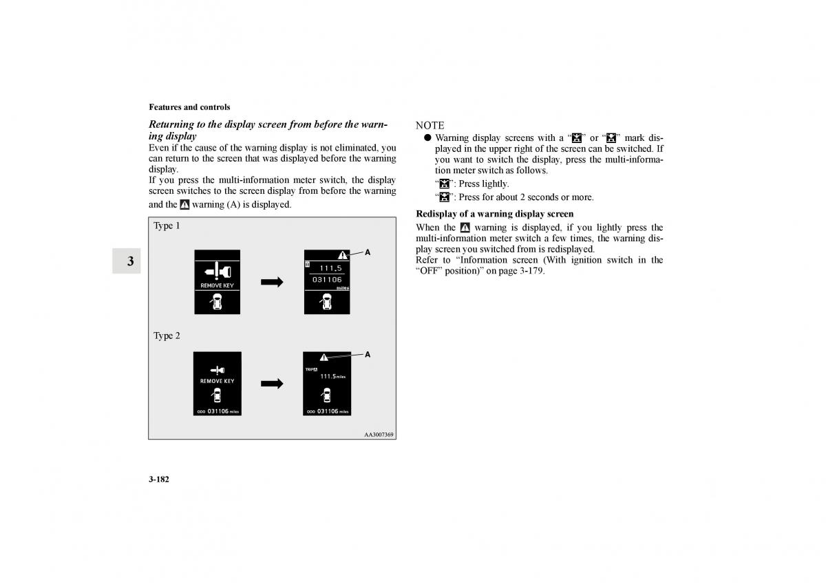 Mitsubishi Lancer Sportback VIII 8 owners manual / page 275