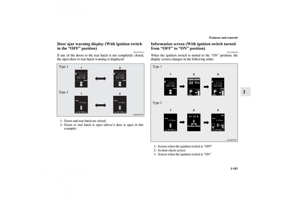 Mitsubishi Lancer Sportback VIII 8 owners manual / page 276