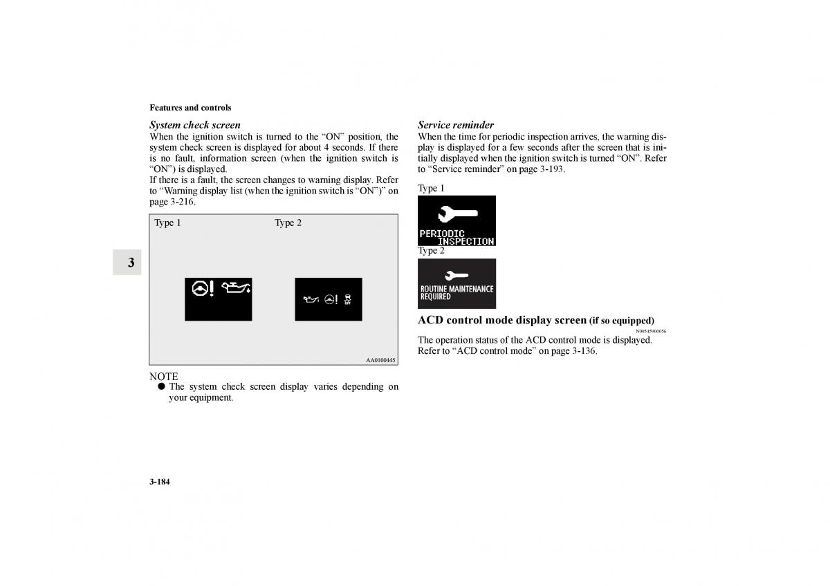 Mitsubishi Lancer Sportback VIII 8 owners manual / page 277