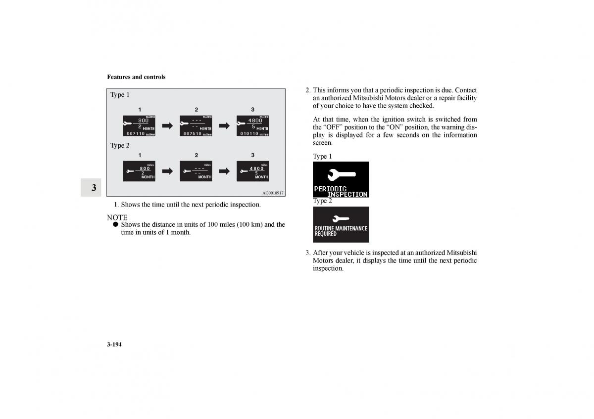 Mitsubishi Lancer Sportback VIII 8 owners manual / page 287