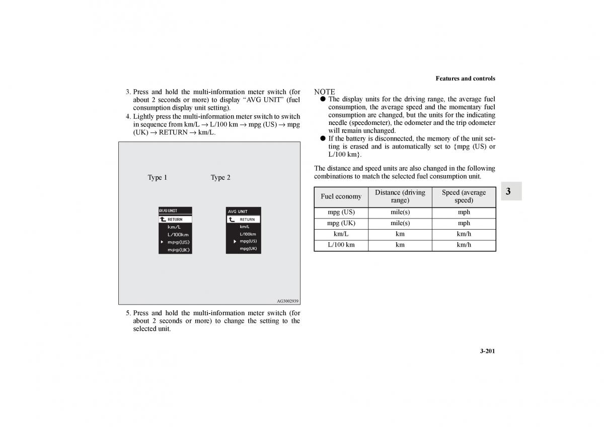 Mitsubishi Lancer Sportback VIII 8 owners manual / page 294