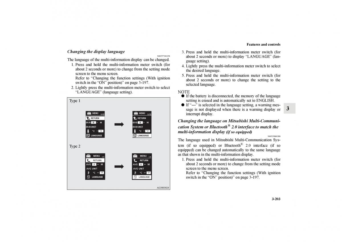 Mitsubishi Lancer Sportback VIII 8 owners manual / page 296