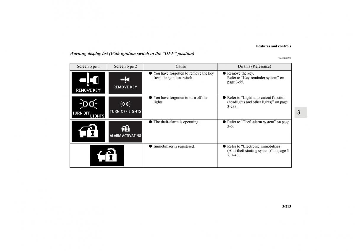 Mitsubishi Lancer Sportback VIII 8 owners manual / page 306