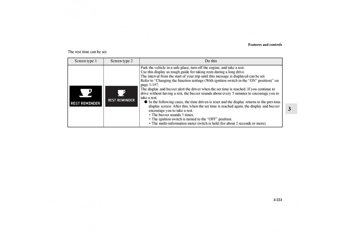 Mitsubishi Lancer Sportback VIII 8 owners manual / page 316