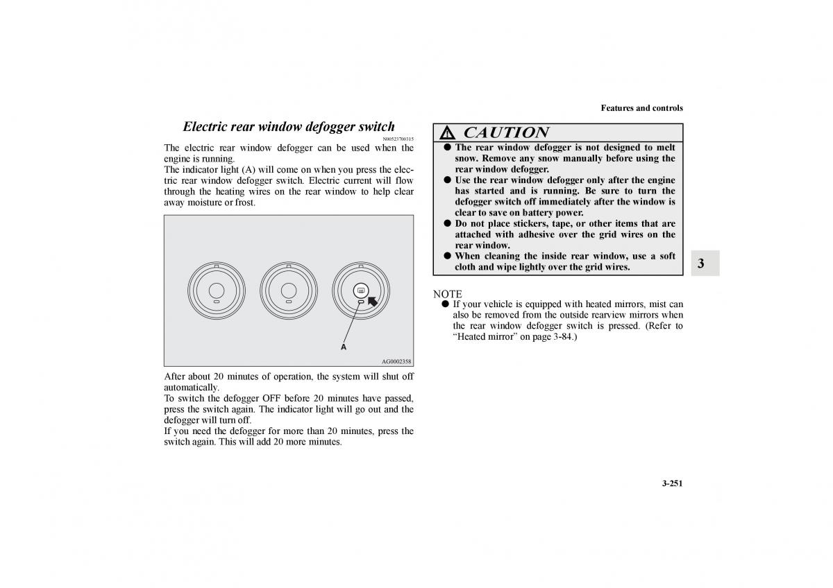 Mitsubishi Lancer Sportback VIII 8 owners manual / page 344