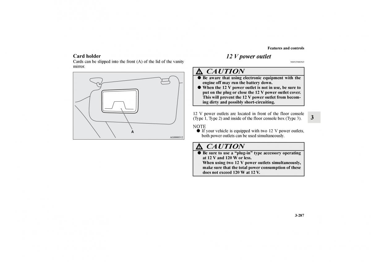 Mitsubishi Lancer Sportback VIII 8 owners manual / page 380