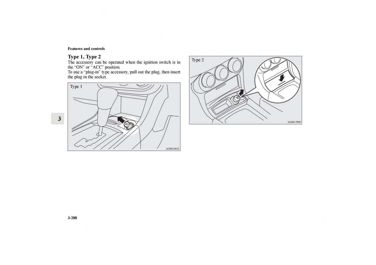 Mitsubishi Lancer Sportback VIII 8 owners manual / page 381