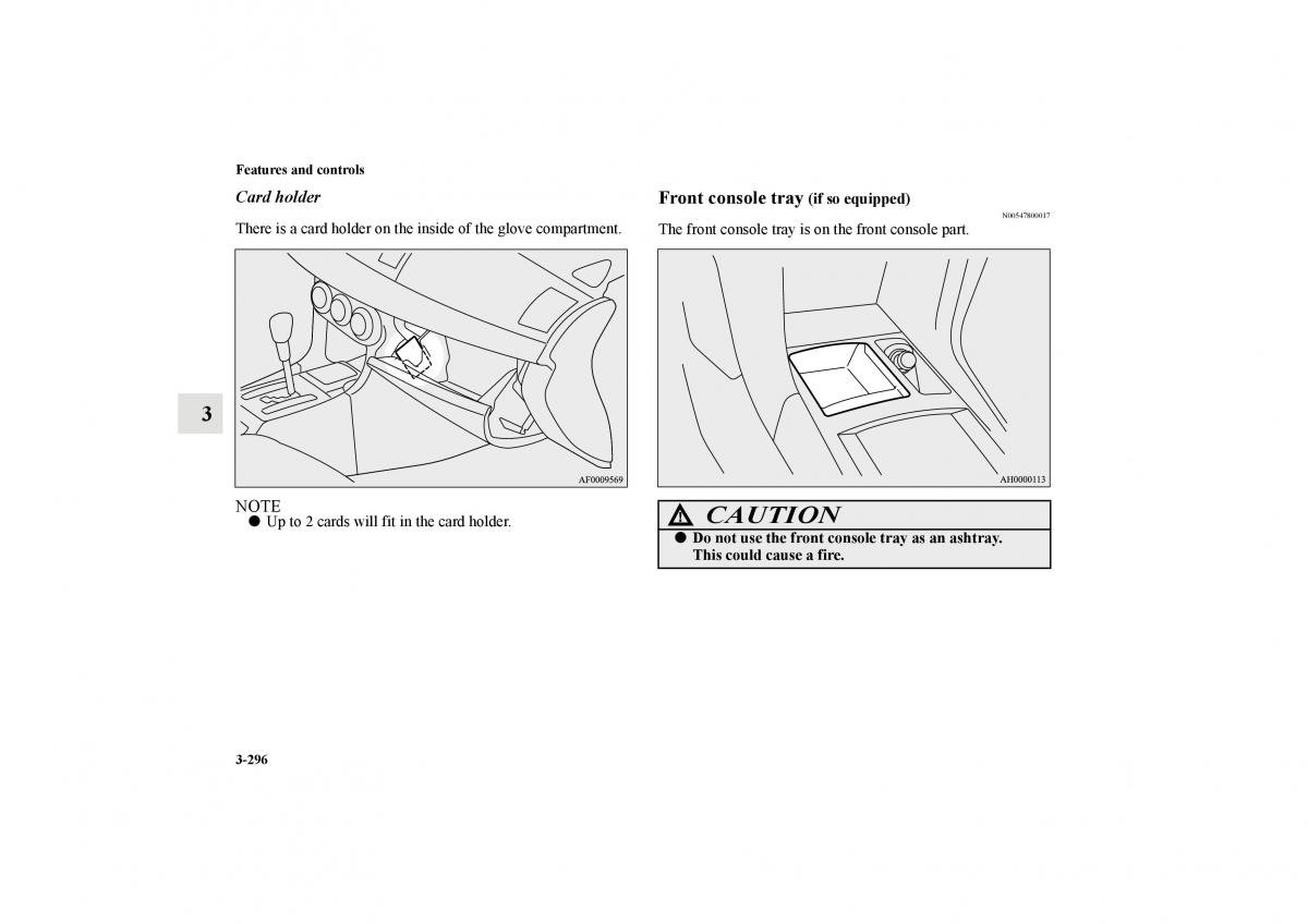 Mitsubishi Lancer Sportback VIII 8 owners manual / page 389