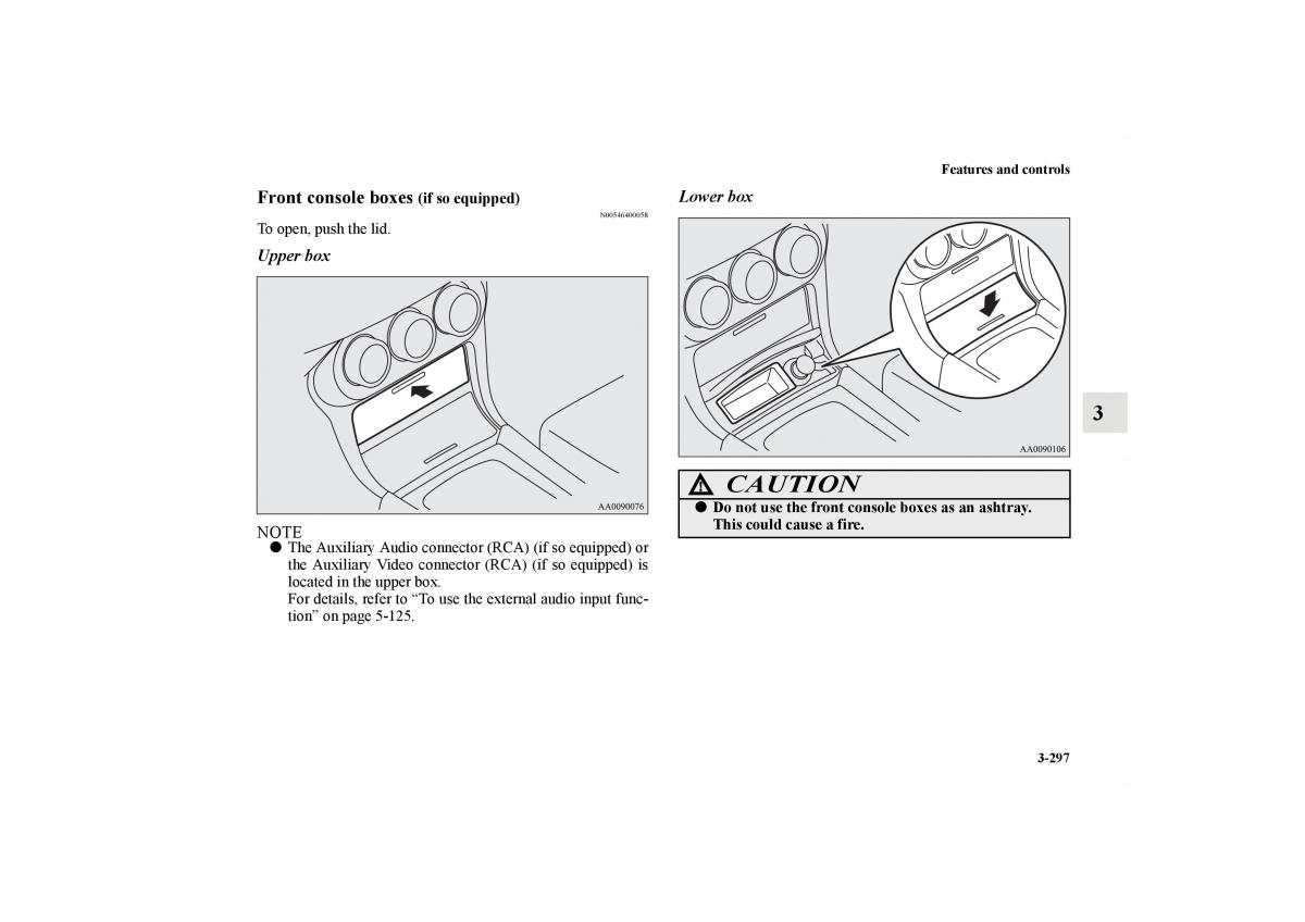 Mitsubishi Lancer Sportback VIII 8 owners manual / page 390