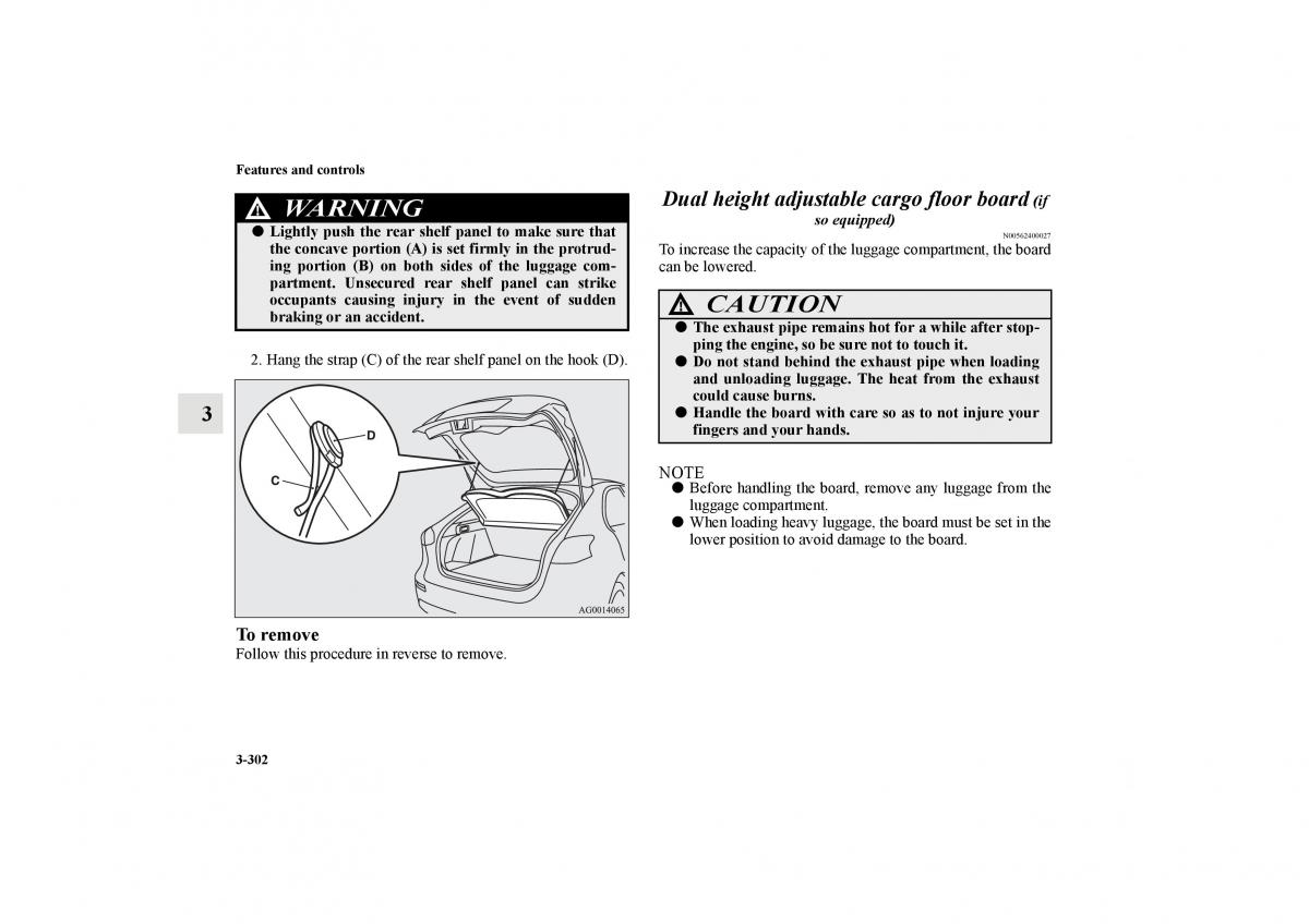 Mitsubishi Lancer Sportback VIII 8 owners manual / page 395