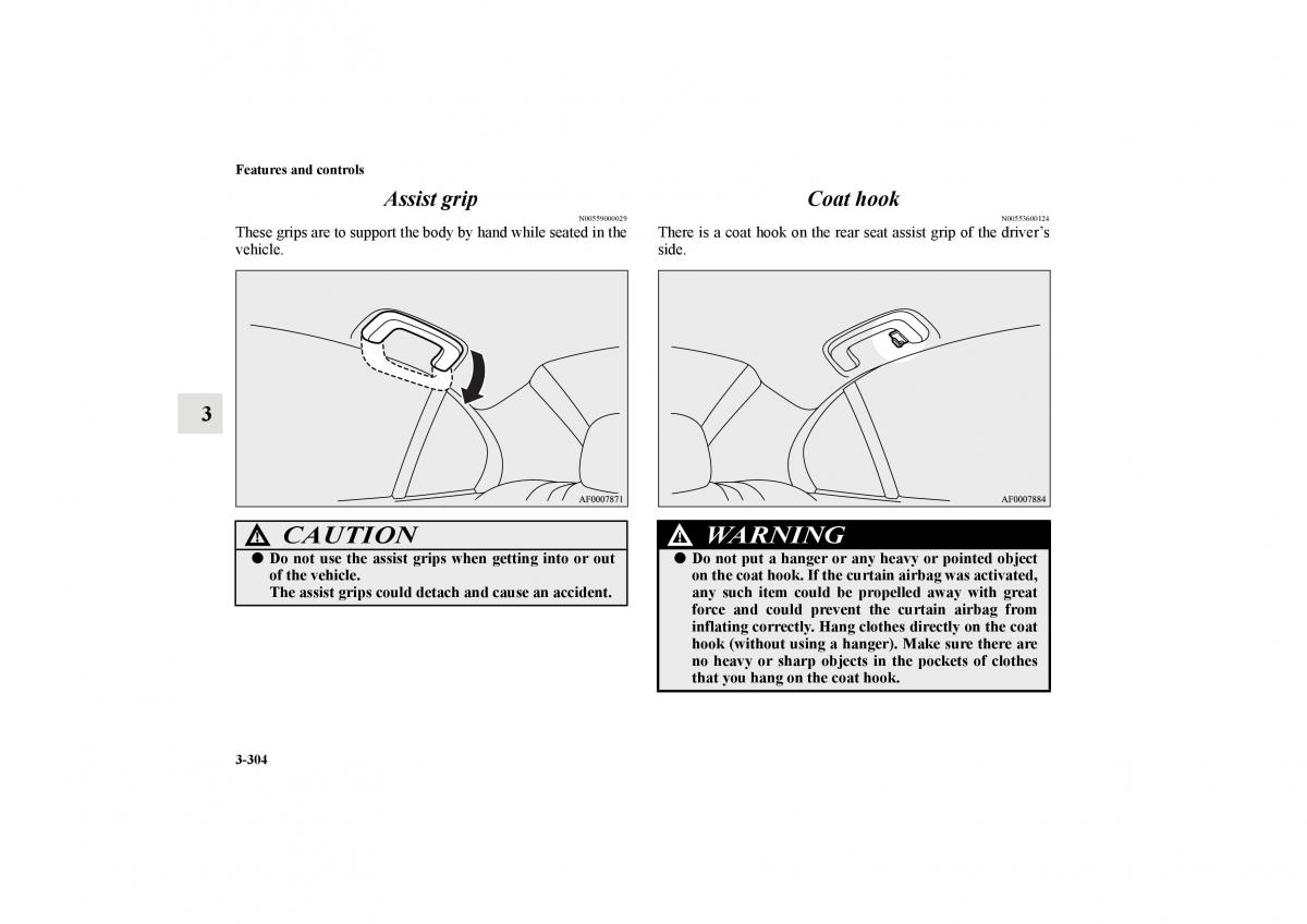 Mitsubishi Lancer Sportback VIII 8 owners manual / page 397