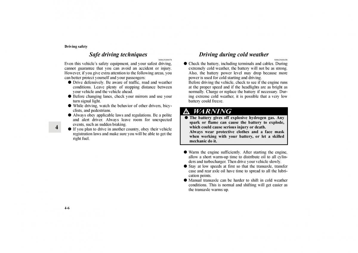 Mitsubishi Lancer Sportback VIII 8 owners manual / page 403