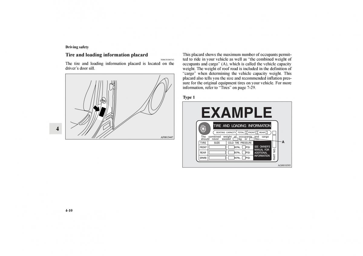 Mitsubishi Lancer Sportback VIII 8 owners manual / page 407