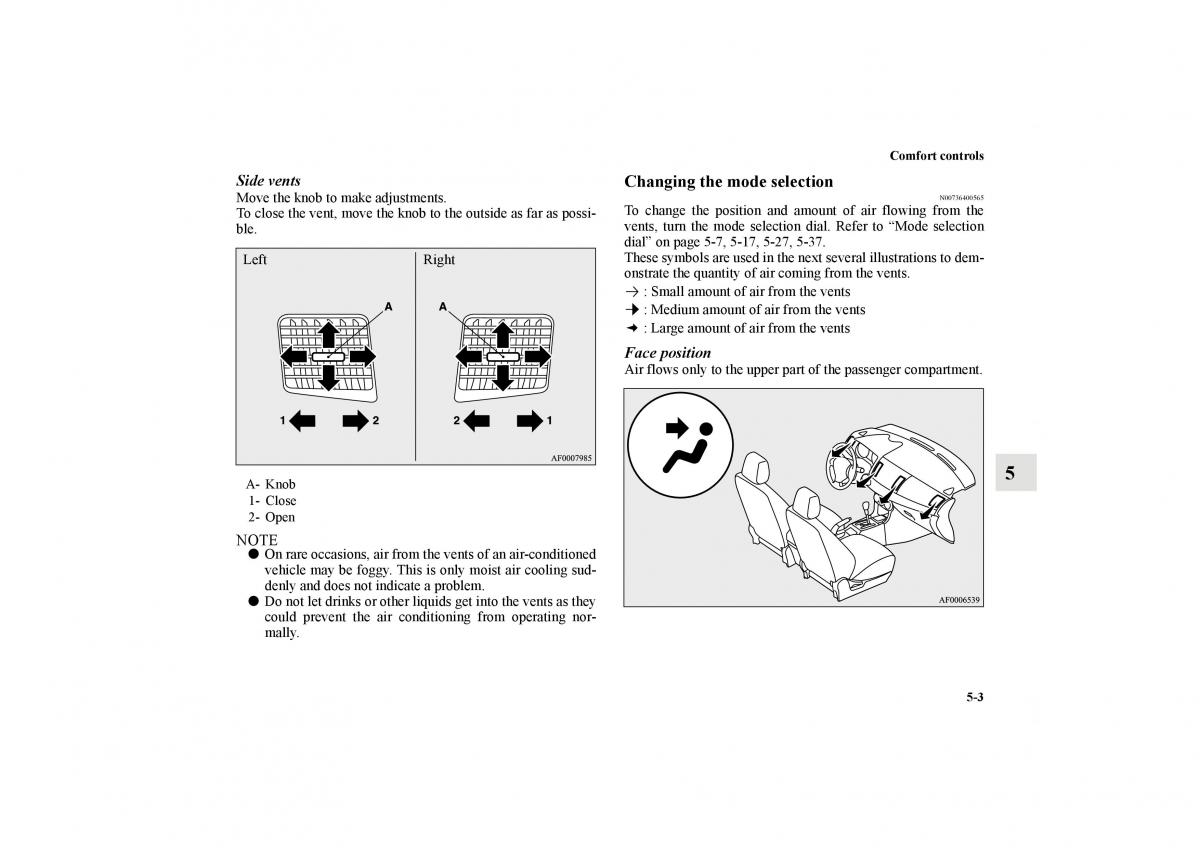 Mitsubishi Lancer Sportback VIII 8 owners manual / page 416