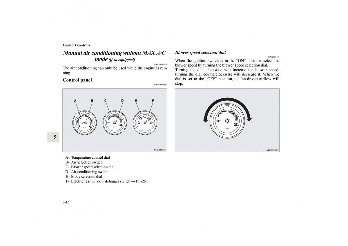 Mitsubishi Lancer Sportback VIII 8 owners manual / page 429