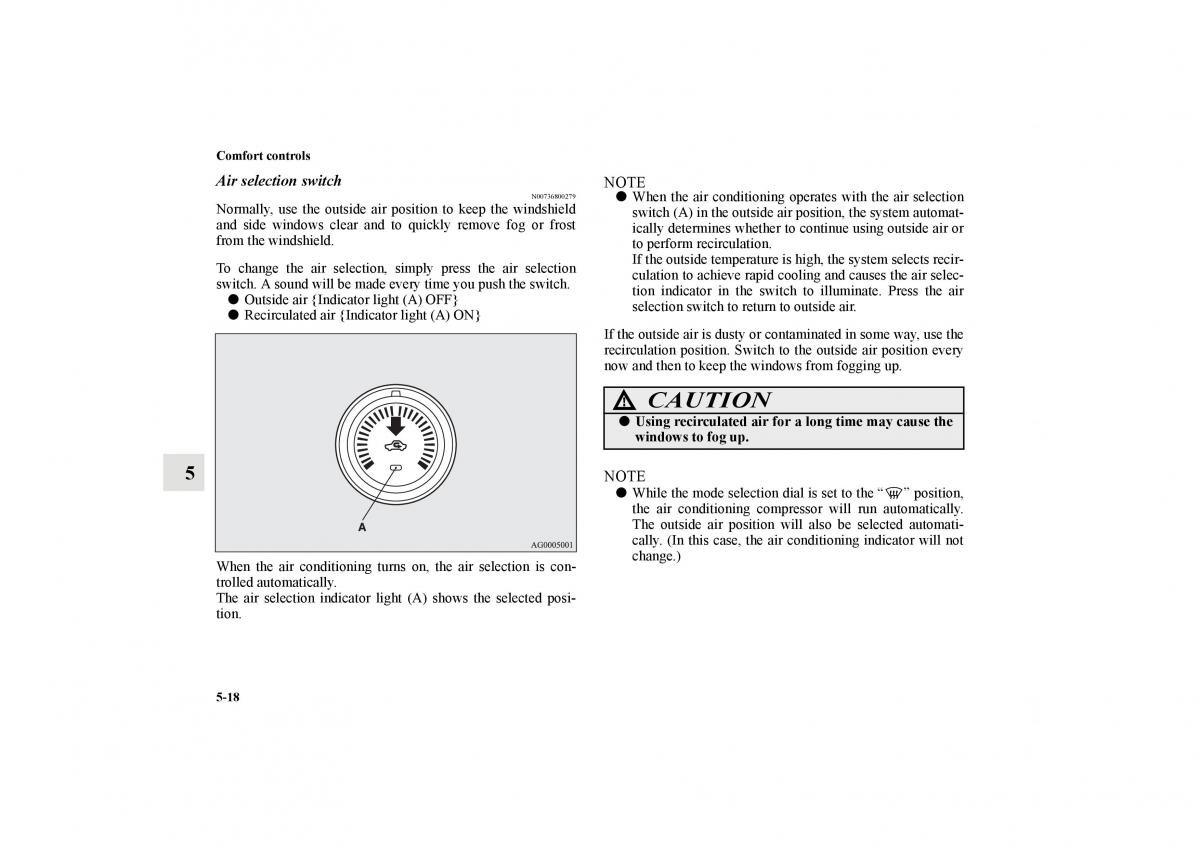 Mitsubishi Lancer Sportback VIII 8 owners manual / page 431