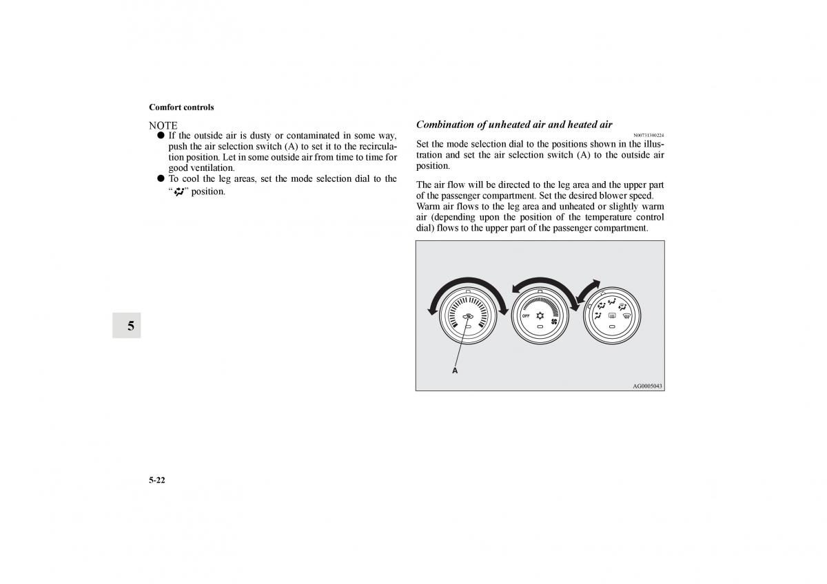 Mitsubishi Lancer Sportback VIII 8 owners manual / page 435