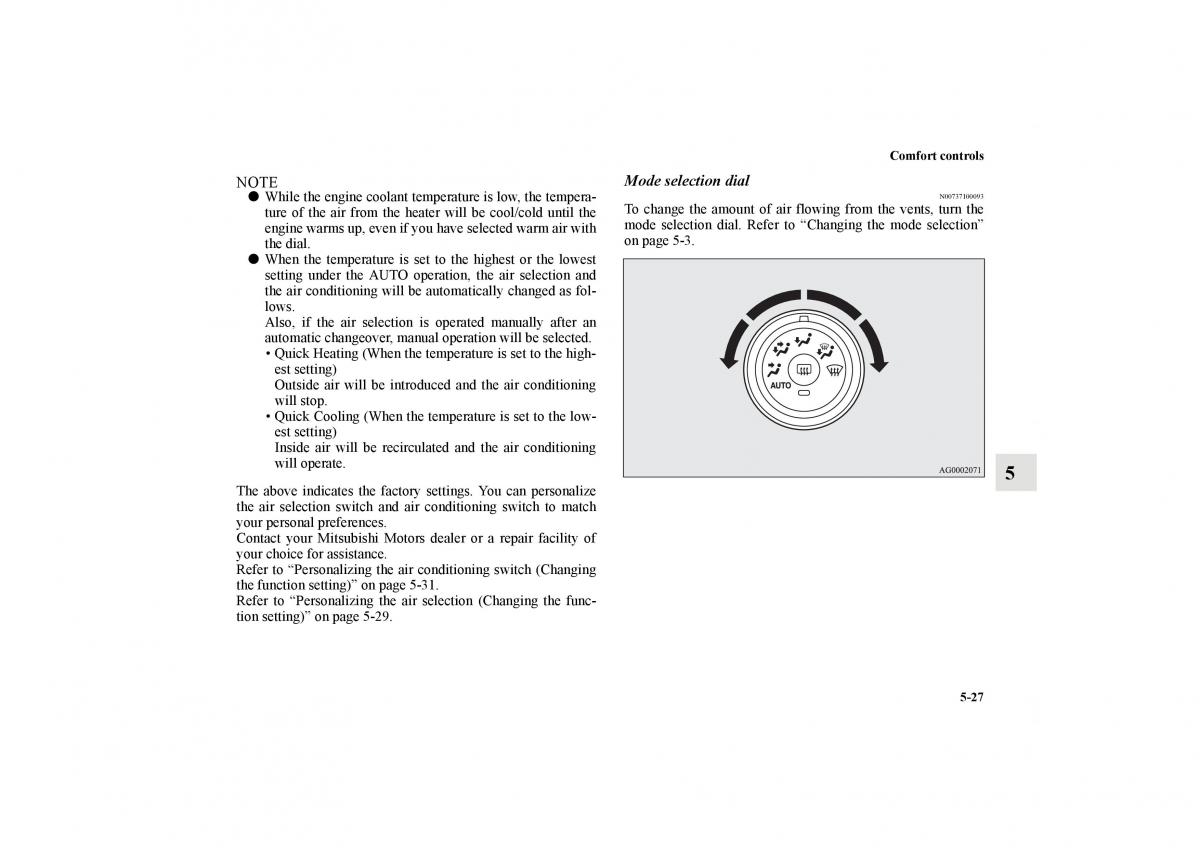 Mitsubishi Lancer Sportback VIII 8 owners manual / page 440