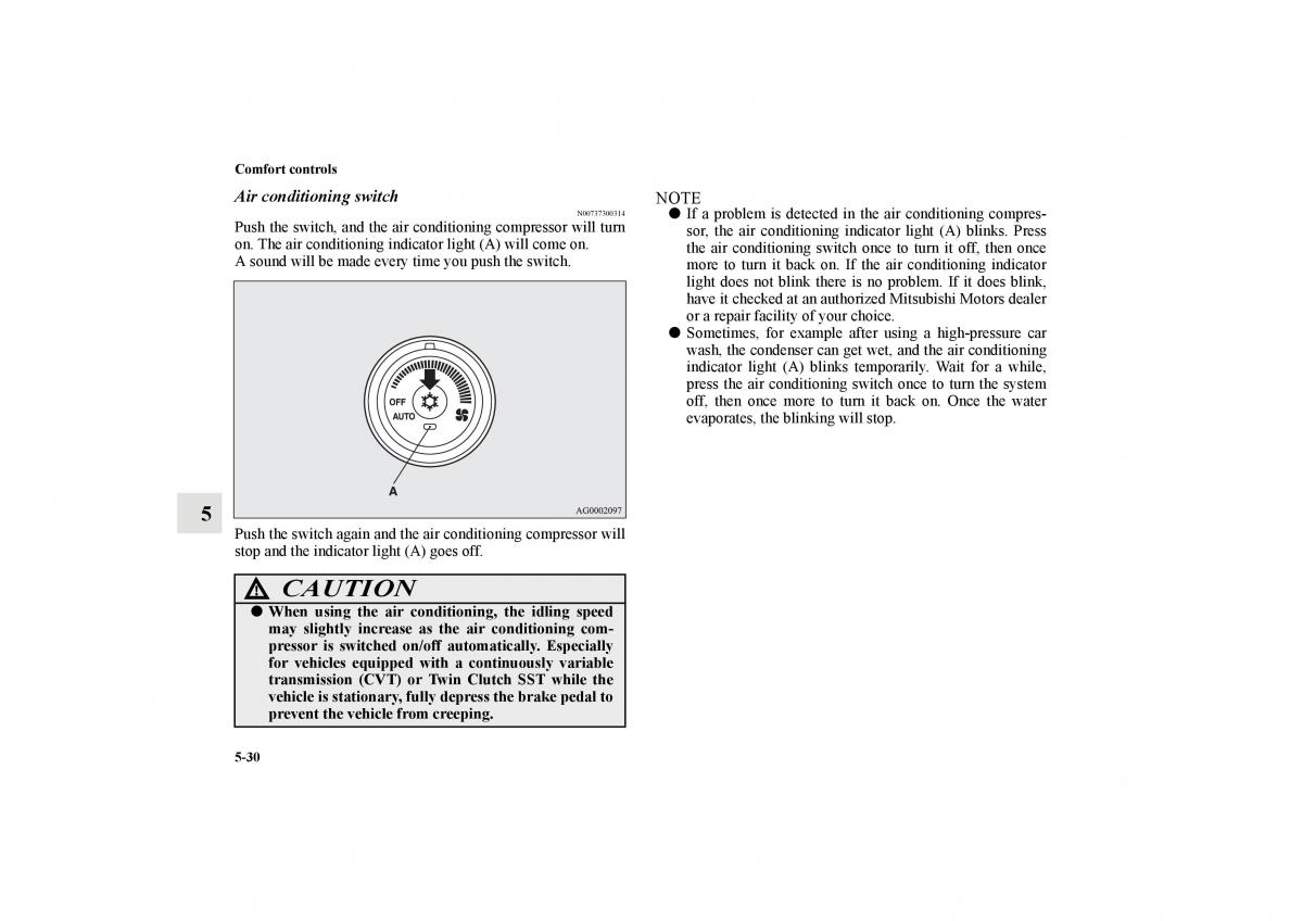 Mitsubishi Lancer Sportback VIII 8 owners manual / page 443