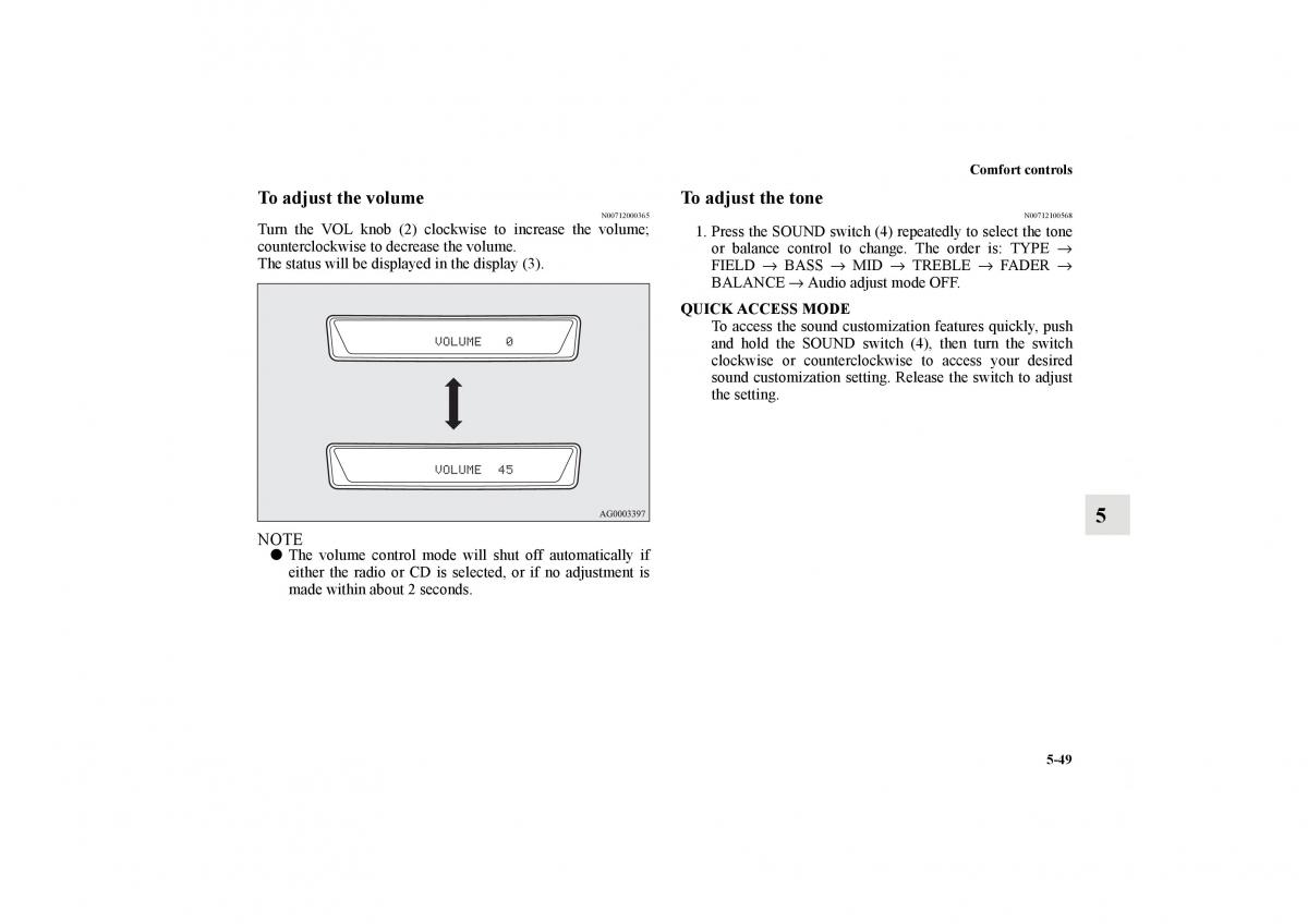 Mitsubishi Lancer Sportback VIII 8 owners manual / page 462