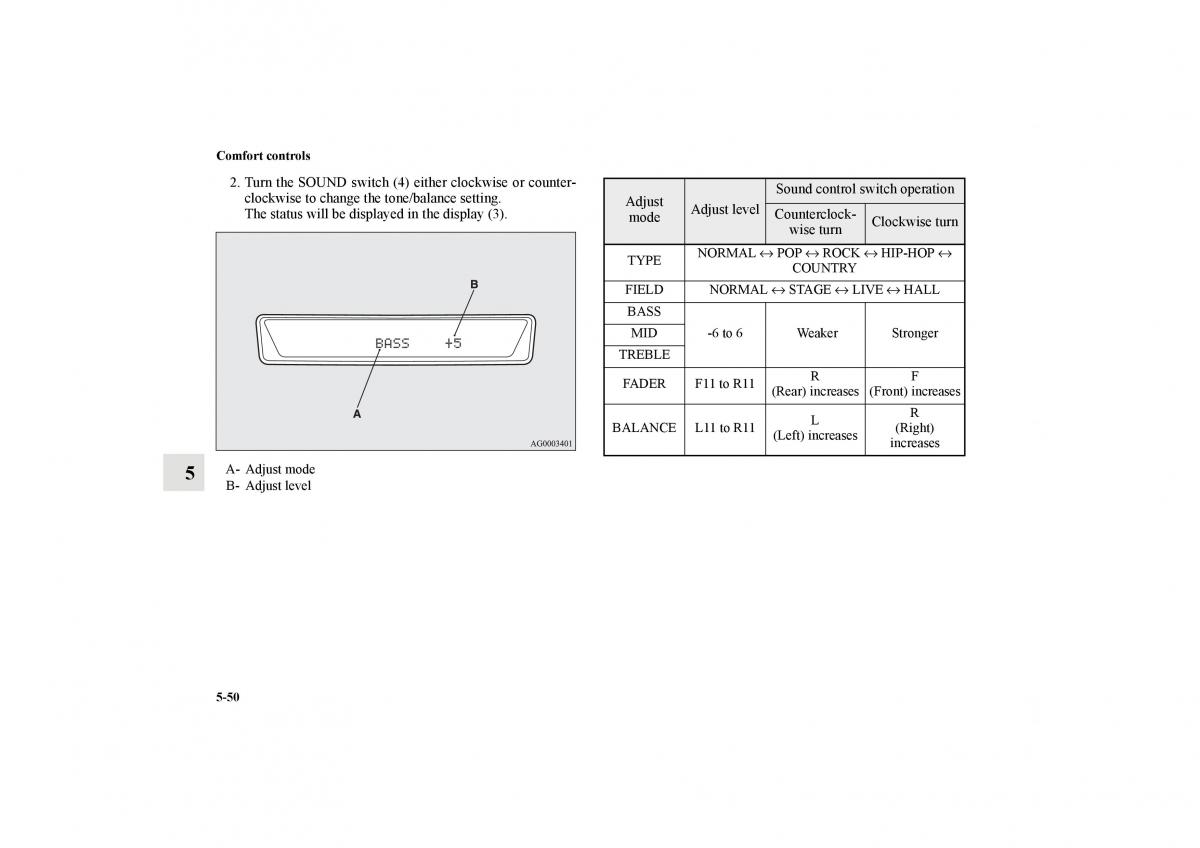 Mitsubishi Lancer Sportback VIII 8 owners manual / page 463