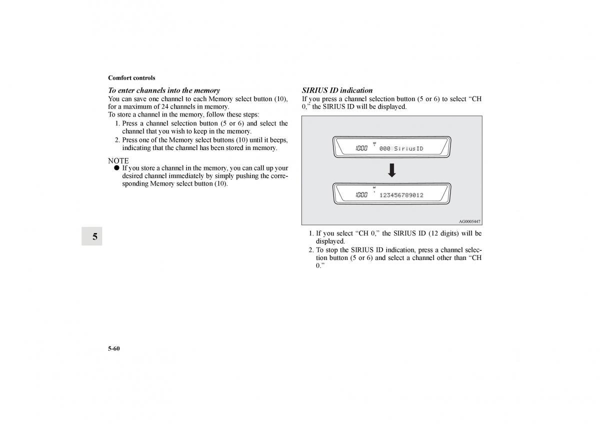 Mitsubishi Lancer Sportback VIII 8 owners manual / page 473