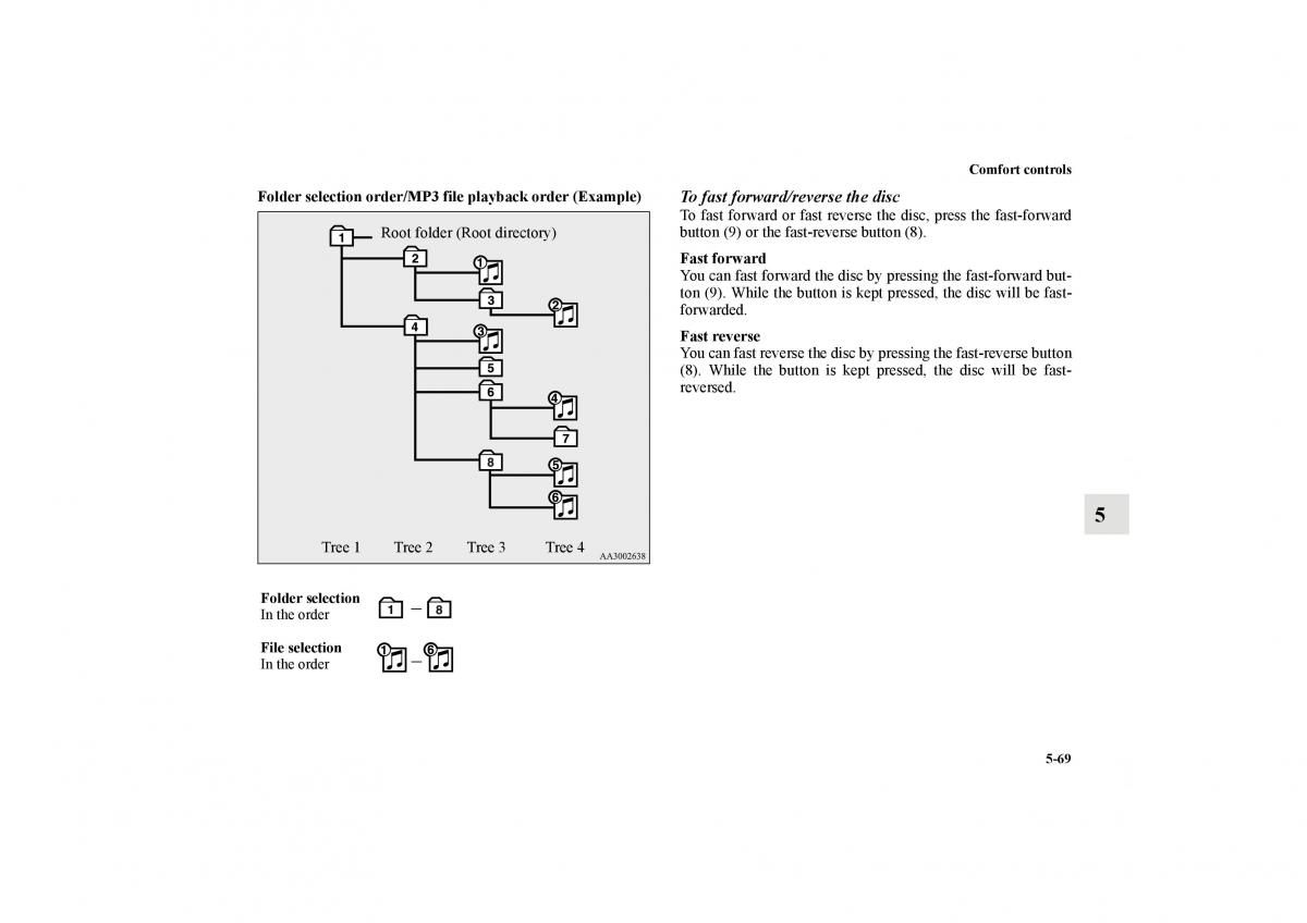 Mitsubishi Lancer Sportback VIII 8 owners manual / page 482