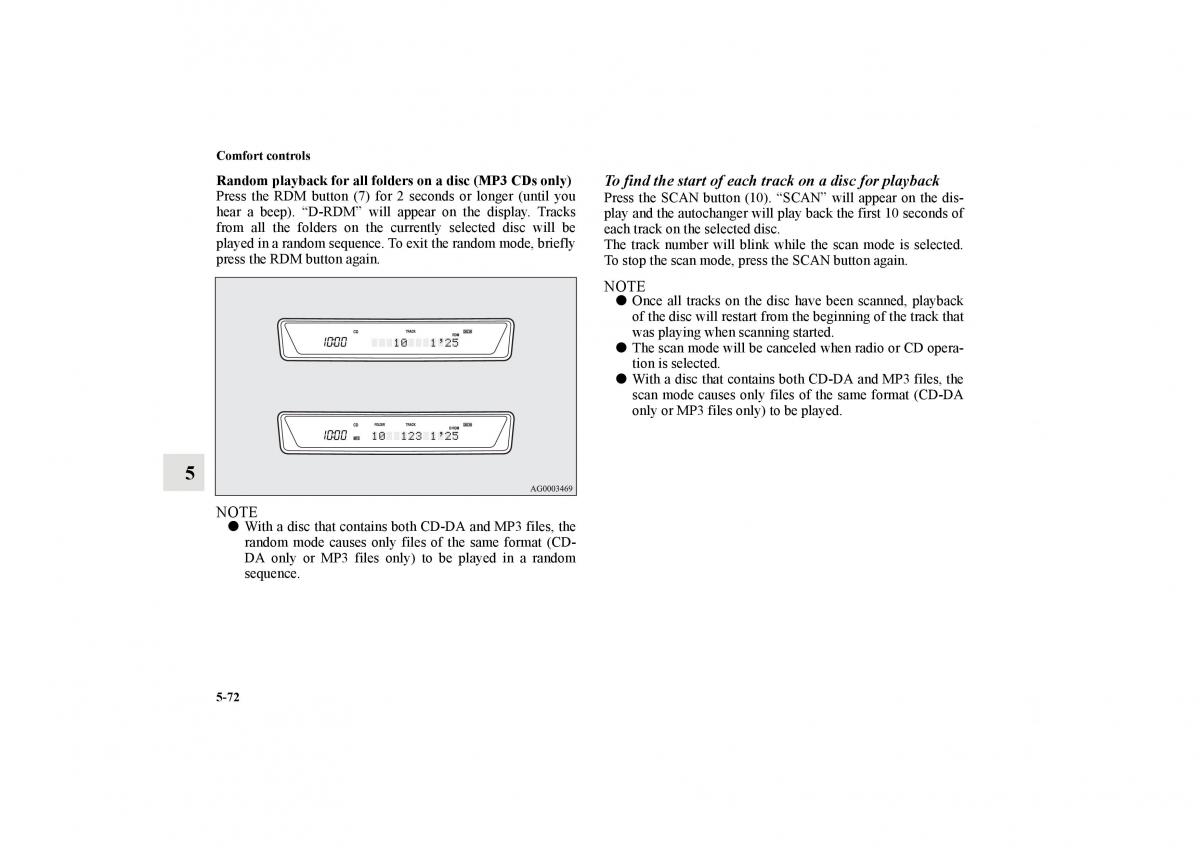 Mitsubishi Lancer Sportback VIII 8 owners manual / page 485