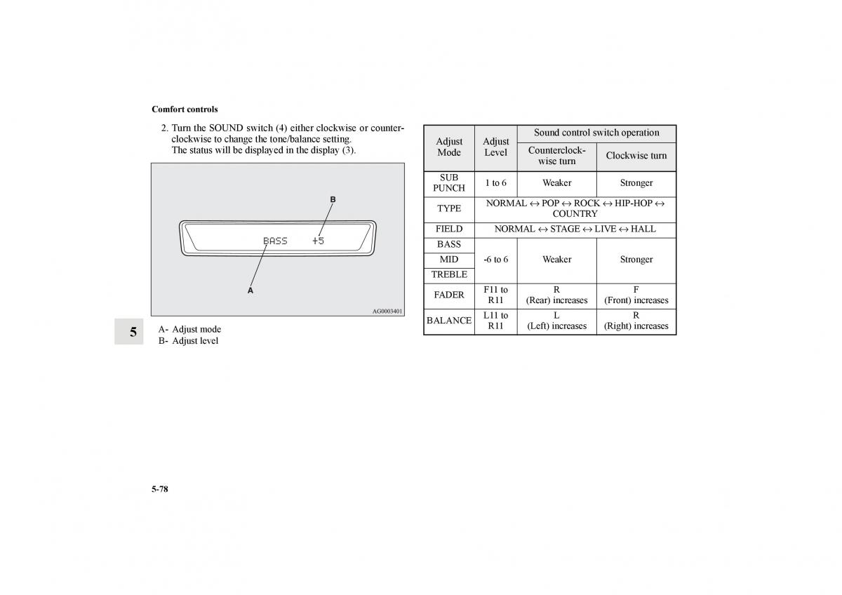 Mitsubishi Lancer Sportback VIII 8 owners manual / page 491