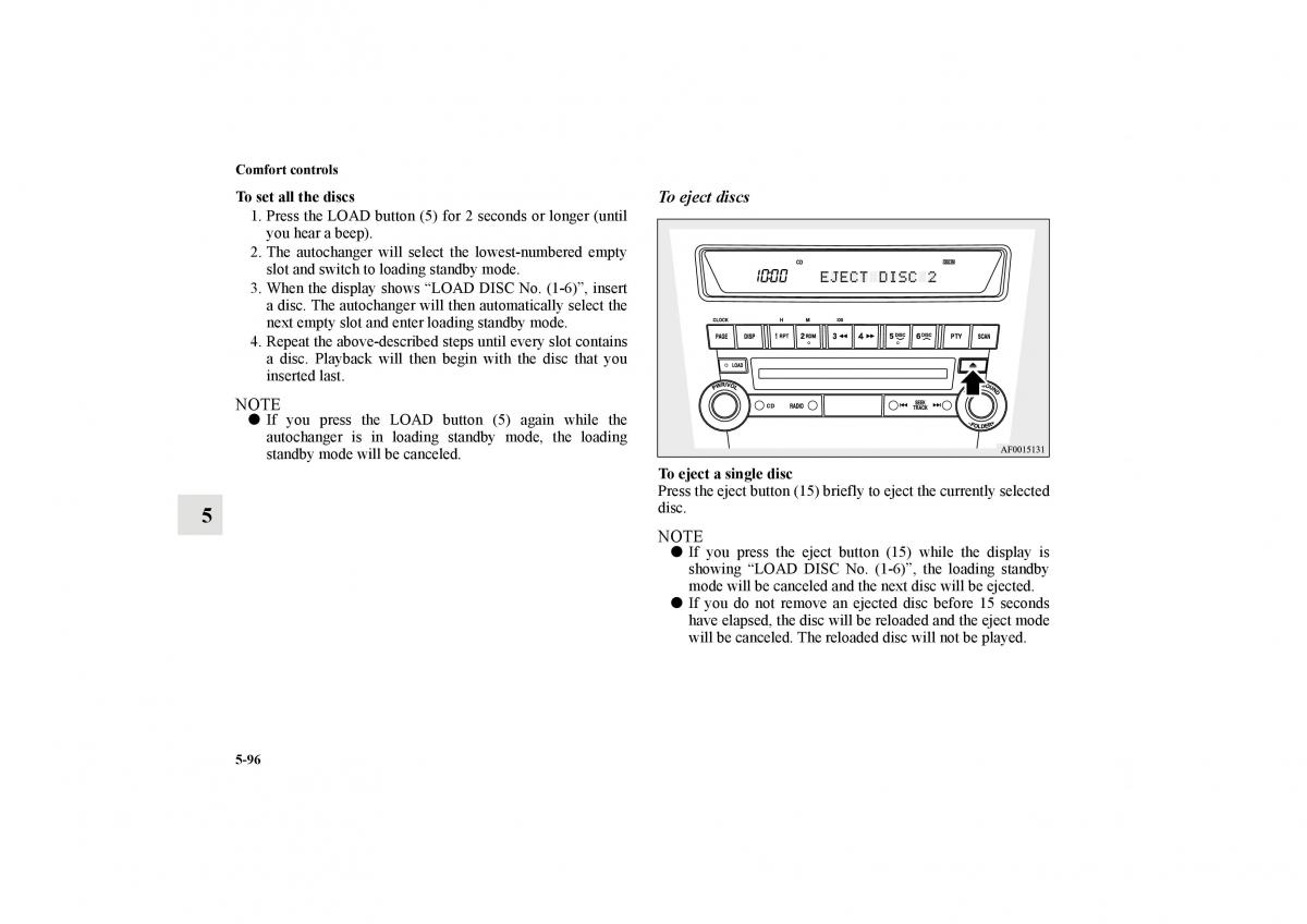 Mitsubishi Lancer Sportback VIII 8 owners manual / page 509