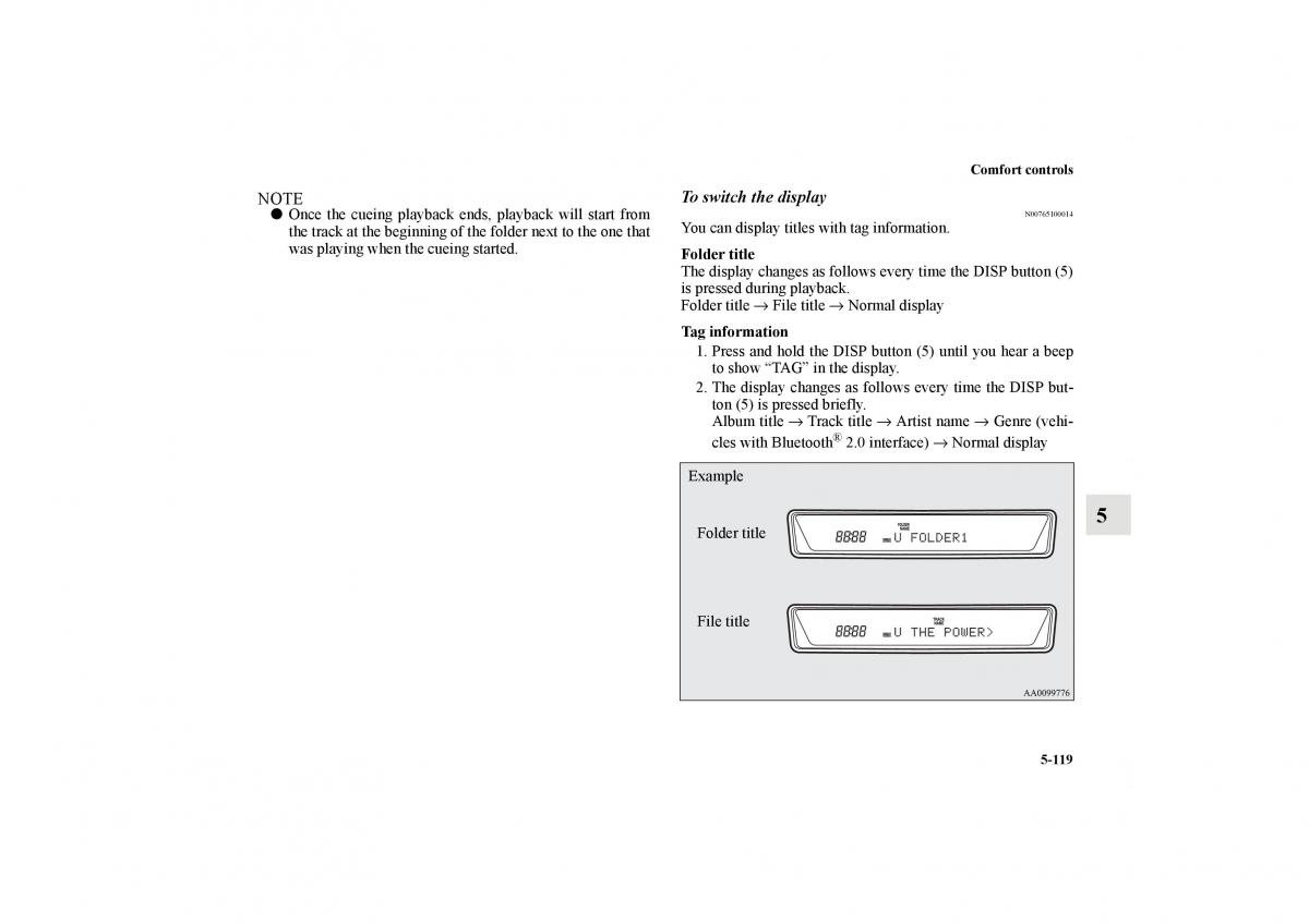 Mitsubishi Lancer Sportback VIII 8 owners manual / page 532