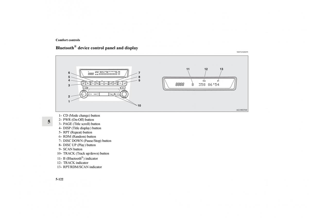 Mitsubishi Lancer Sportback VIII 8 owners manual / page 535