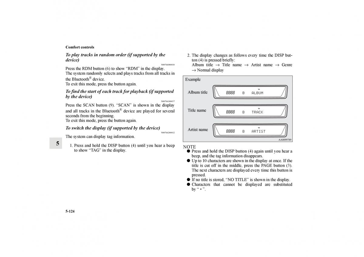 Mitsubishi Lancer Sportback VIII 8 owners manual / page 537