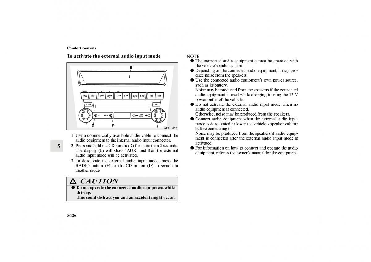 Mitsubishi Lancer Sportback VIII 8 owners manual / page 539