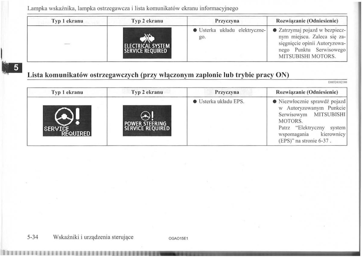 Mitsubishi ASX instrukcja / page 58