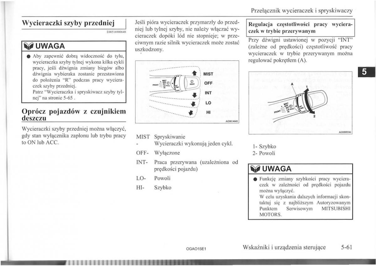 Mitsubishi ASX instrukcja / page 85