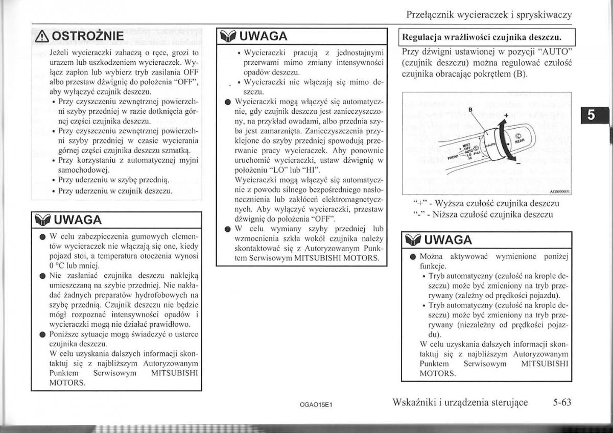 Mitsubishi ASX instrukcja / page 87